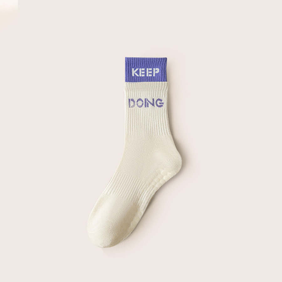 1Pair Mid Calf Yoga Socks Pila - Yoga Fitness Training 评论和价格