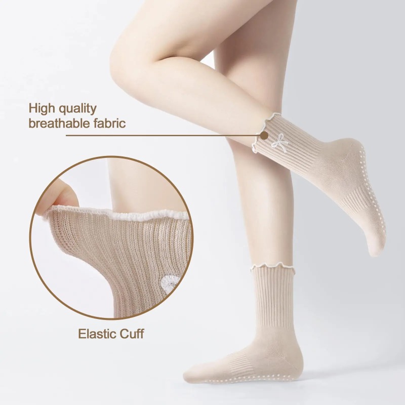 Professional Yoga Socks, Cotto - Yoga Of Fitness 评论和价格