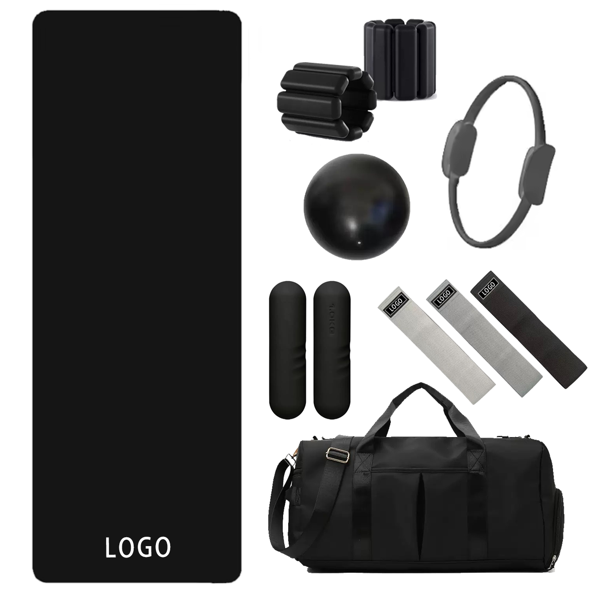 Custom Logo Gym Yoga Ball & Ci - Yoga Fitness Resistance Band 评论和价格