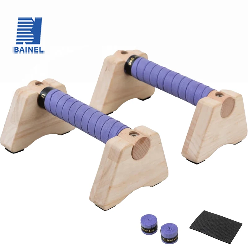Wooden Push-up Stand Non-SlipP - Push Up Board 评论和价格